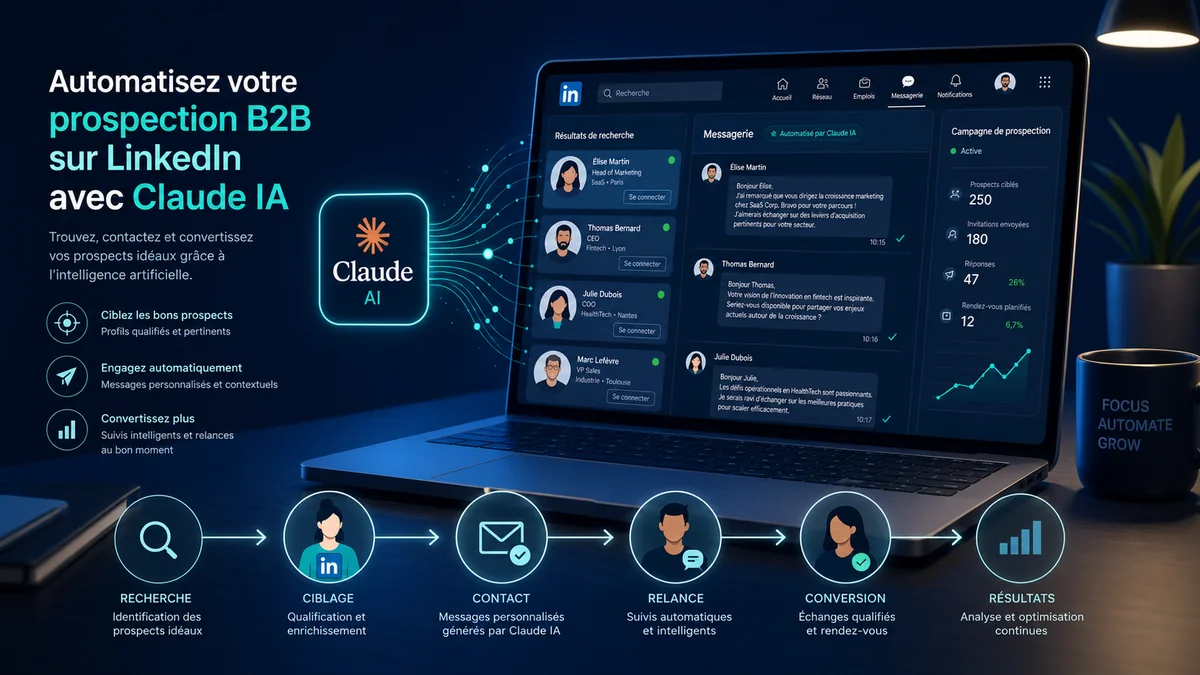 Claude Cowork : Comment Prospecter sur LinkedIn sans se Faire Bannir en 2026